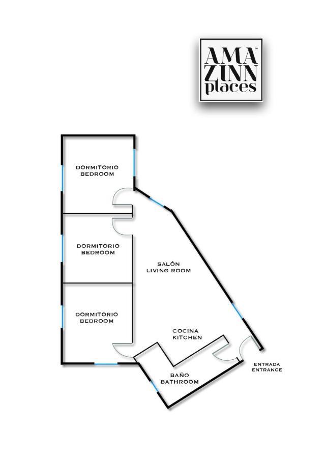 מדריד Ap Edificio Embajadores -No Ascensor- מראה חיצוני תמונה